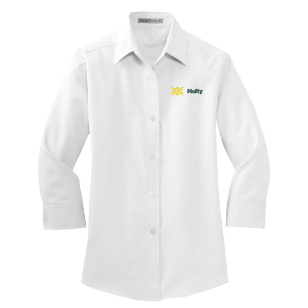 Port Authority® Women's 3/4-Sleeve Easy Care Shirt Thumbnail