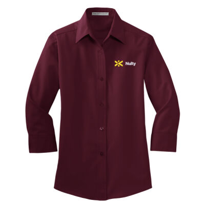 Port Authority® Women's 3/4-Sleeve Easy Care Shirt Thumbnail