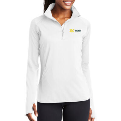 Sport-Tek® Women's Sport-Wick® Stretch 1/4-Zip Pullover Thumbnail