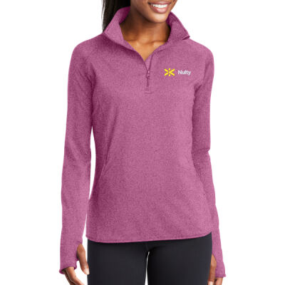 Sport-Tek® Women's Sport-Wick® Stretch 1/4-Zip Pullover Thumbnail