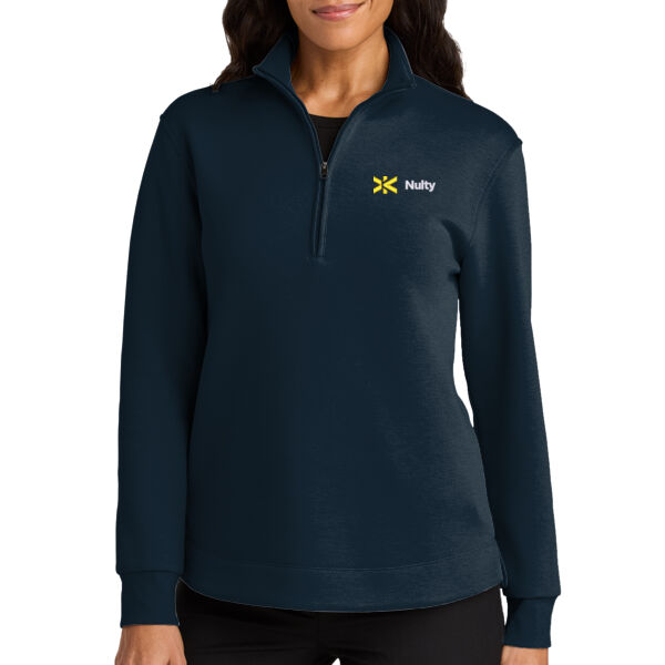 Port Authority® Women's Wearever Signature Double Pique 1/4-Zip Thumbnail